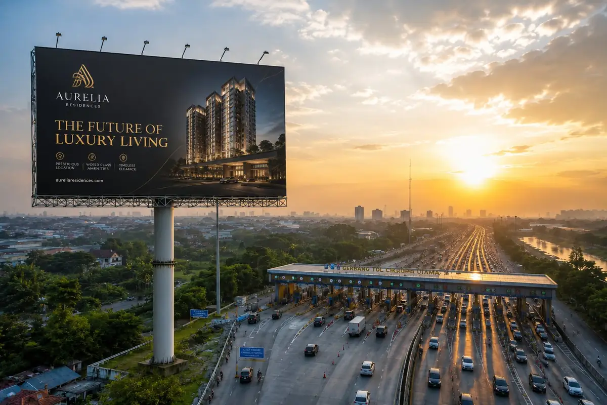 Billboard BRM Cikupa Toll